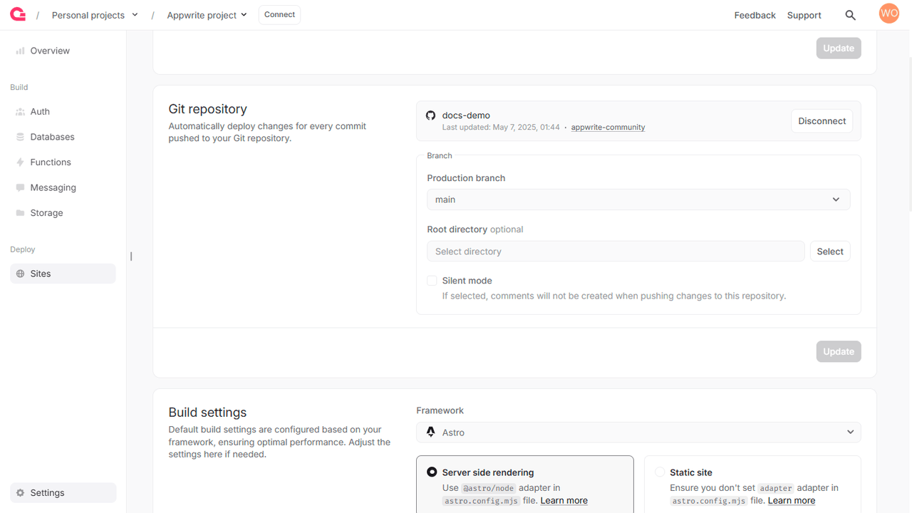 Git repository